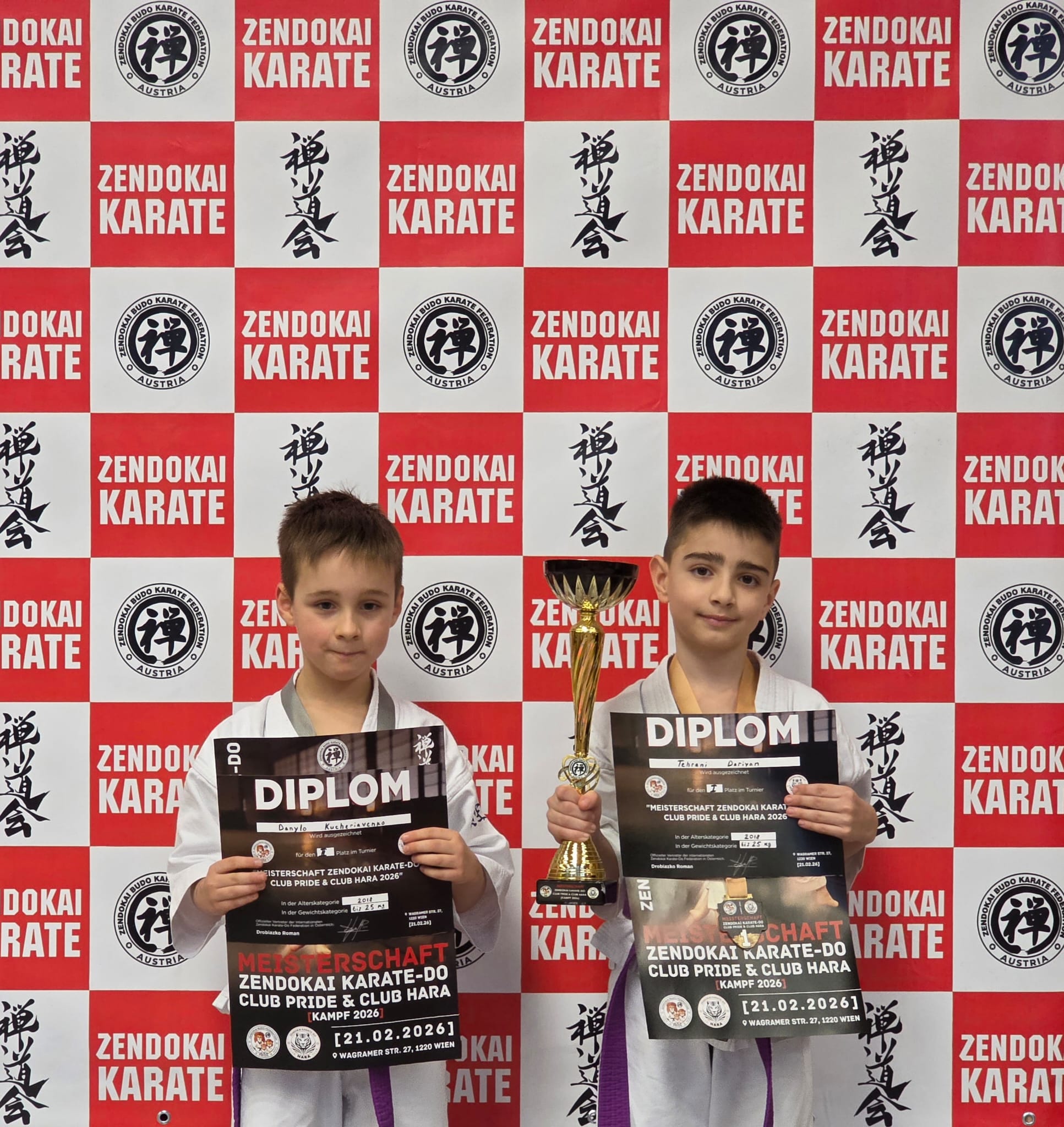 Meisterschaft Zendokai Karate-Do Verein "Pride" und "Hara" - Kampf 2026