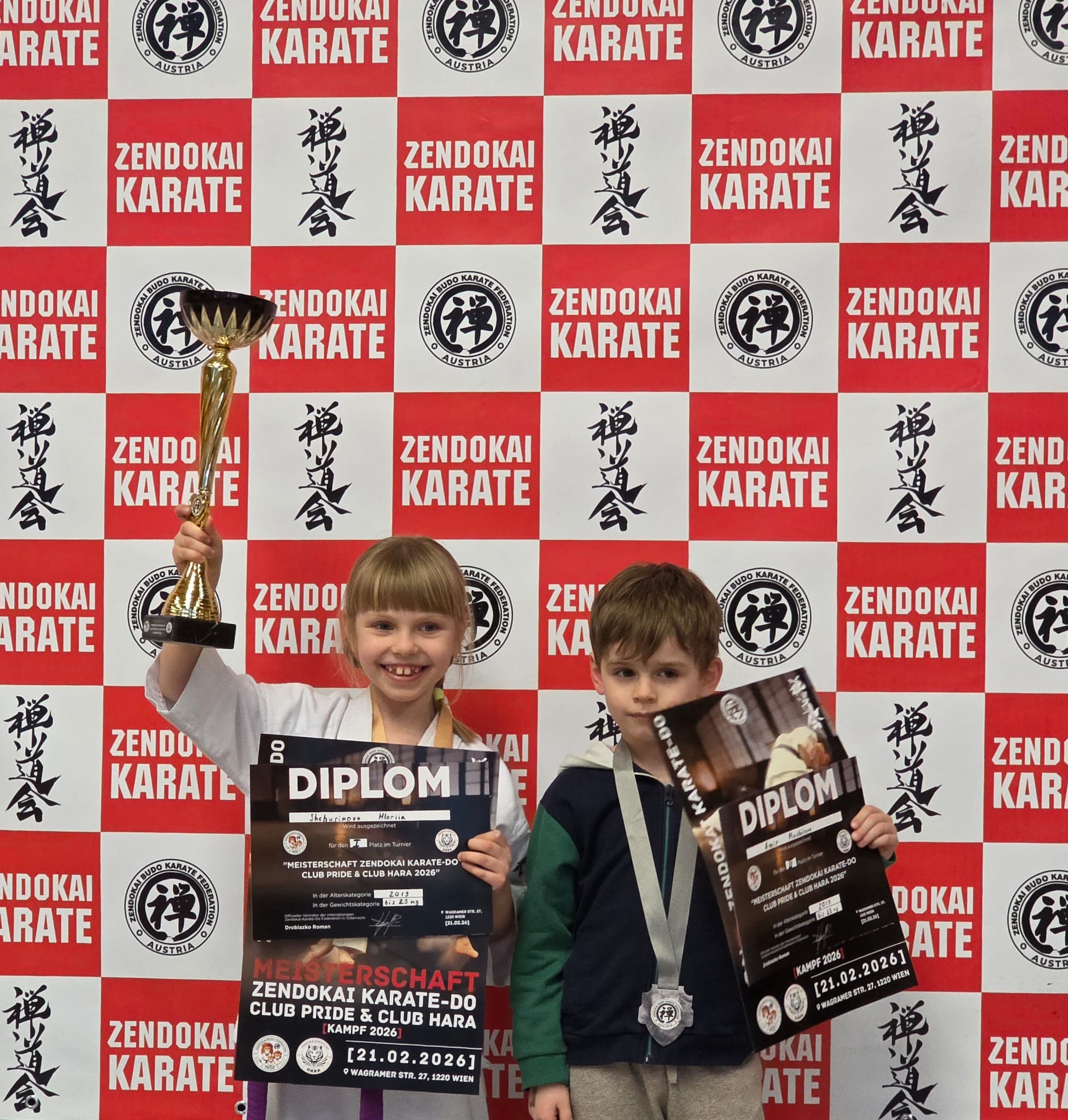 Meisterschaft Zendokai Karate-Do Verein "Pride" und "Hara" - Kampf 2026