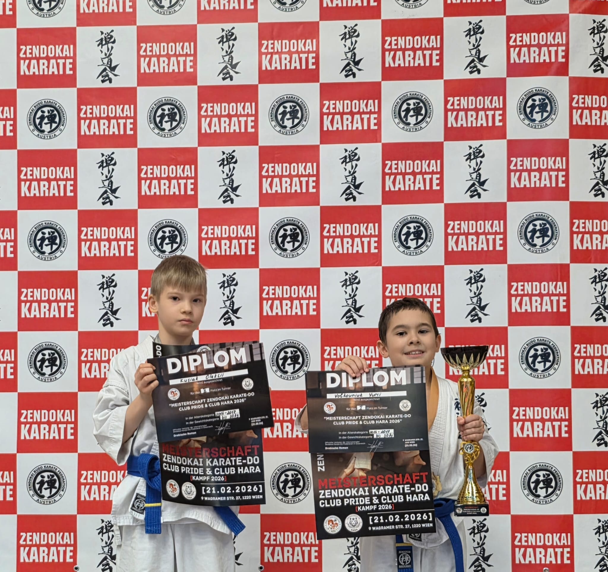 Meisterschaft Zendokai Karate-Do Verein "Pride" und "Hara" - Kampf 2026