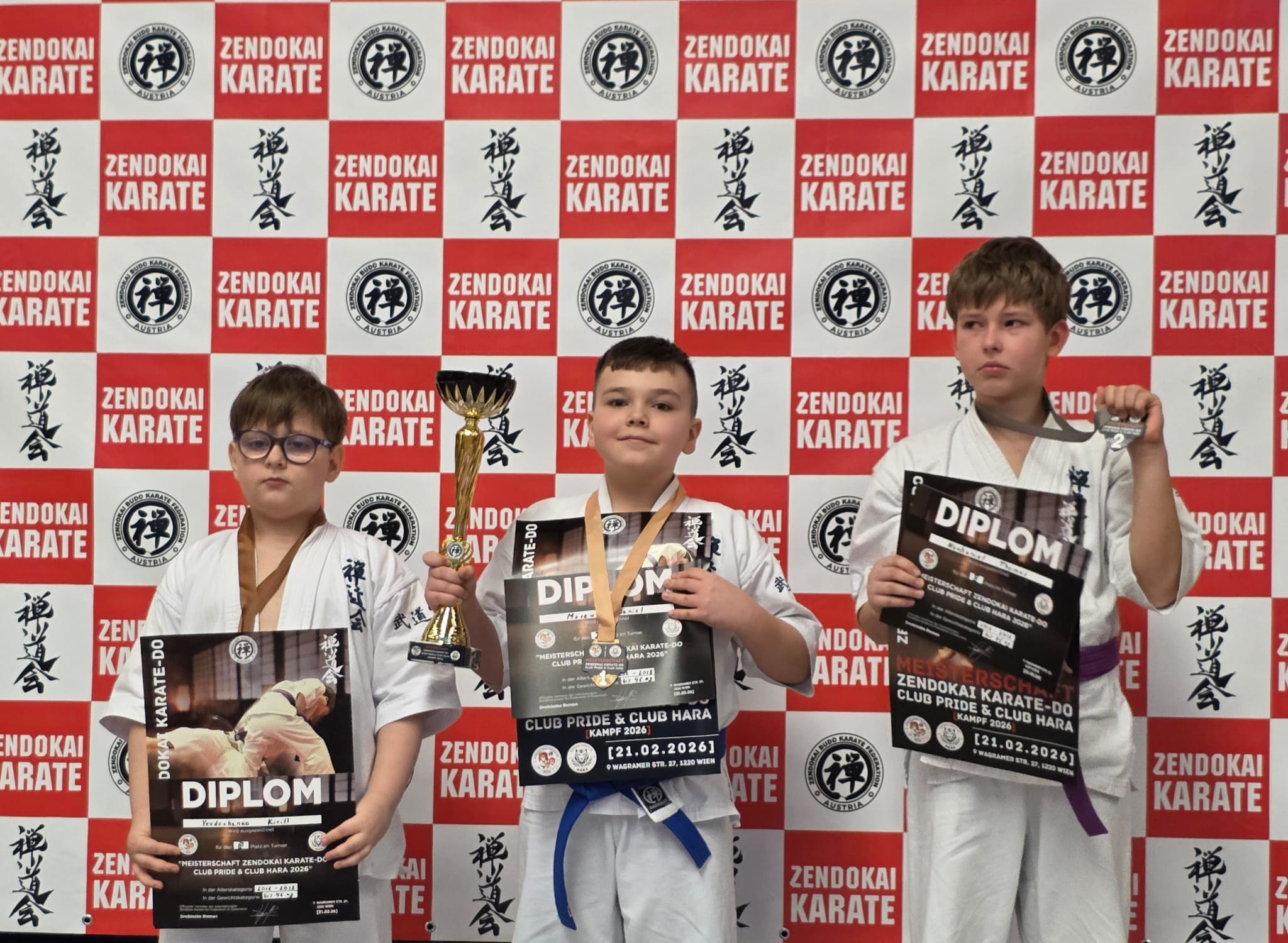Meisterschaft Zendokai Karate-Do Verein "Pride" und "Hara" - Kampf 2026