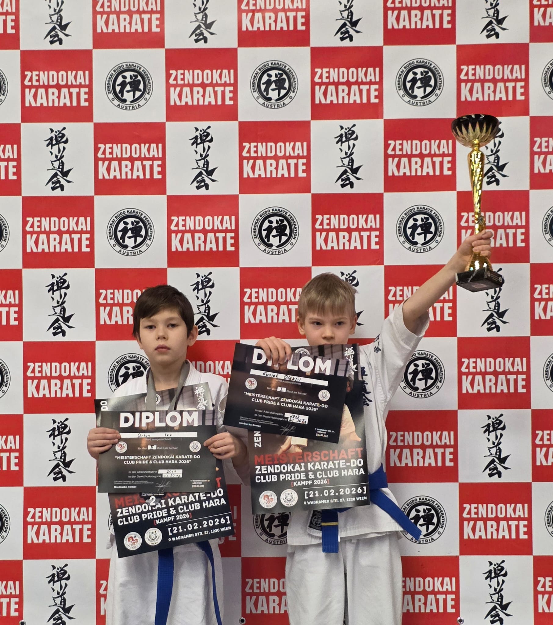 Meisterschaft Zendokai Karate-Do Verein "Pride" und "Hara" - Kampf 2026