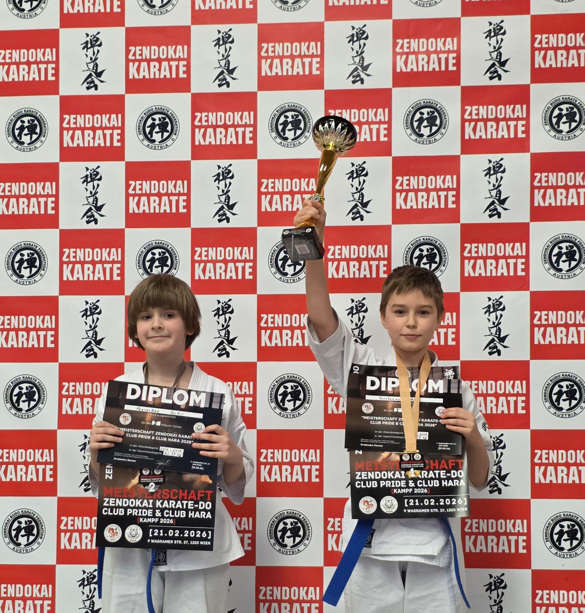 Meisterschaft Zendokai Karate-Do Verein "Pride" und "Hara" - Kampf 2026