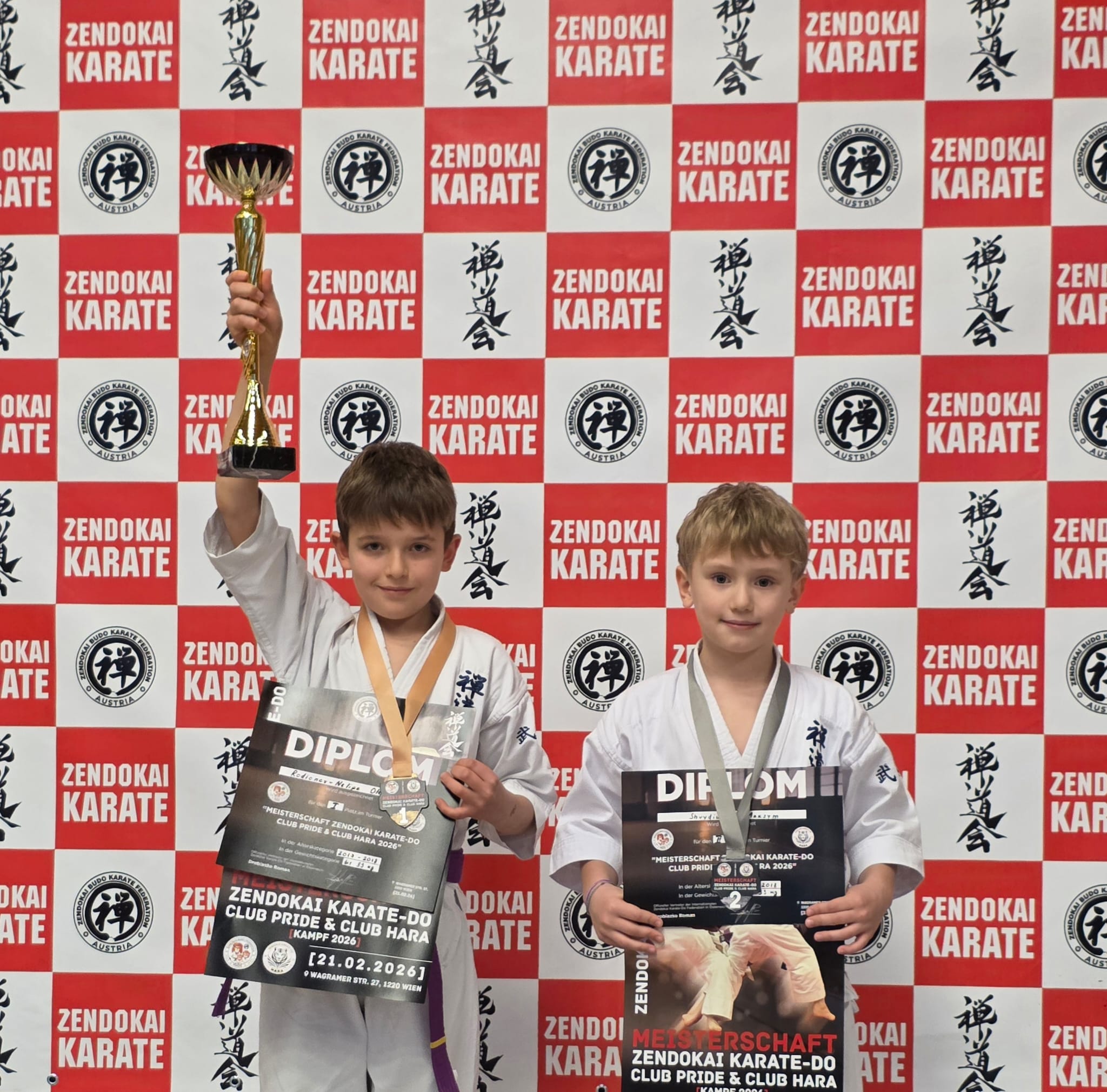Meisterschaft Zendokai Karate-Do Verein "Pride" und "Hara" - Kampf 2026
