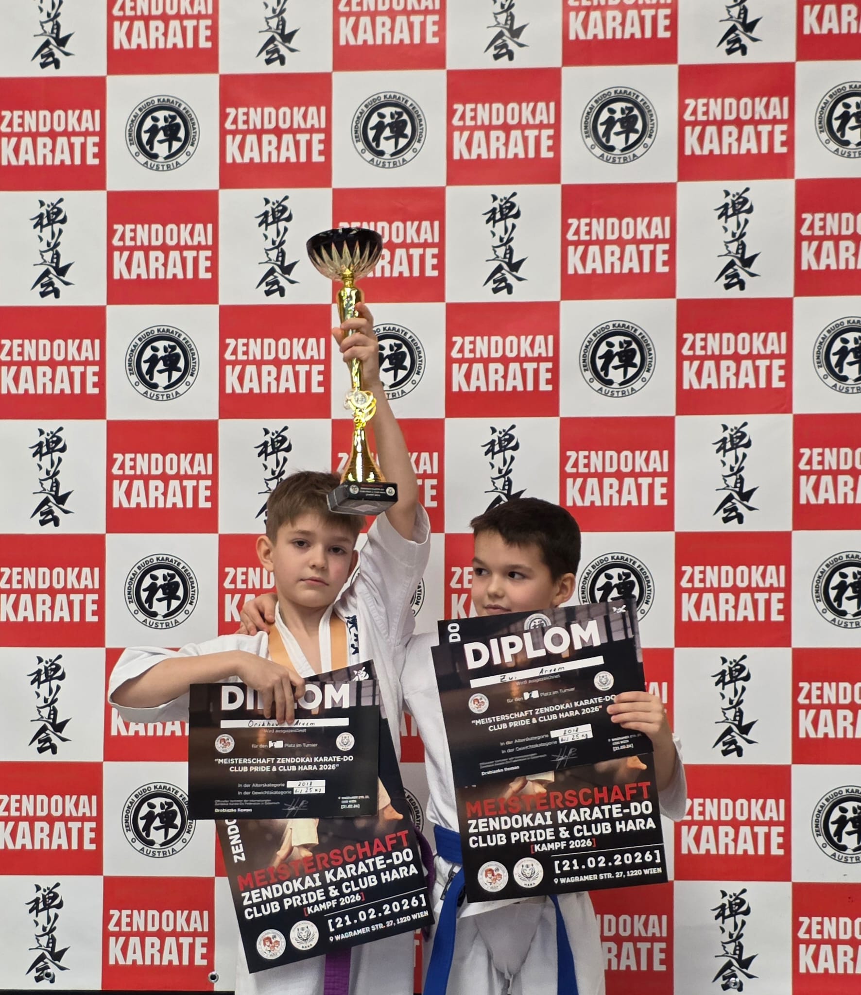 Meisterschaft Zendokai Karate-Do Verein "Pride" und "Hara" - Kampf 2026